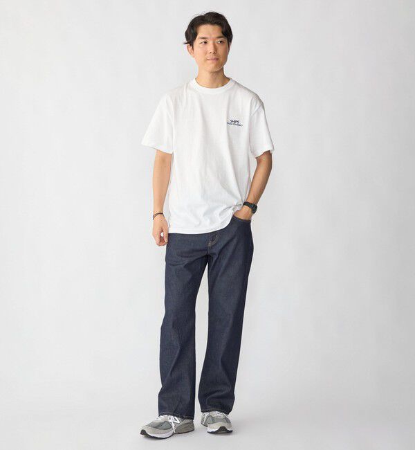 SHIPS「【WEB限定】SHIPS: STYLISH STANDARD ロゴ 刺繍 Tシャツ」|Tシャツ・カットソー|
