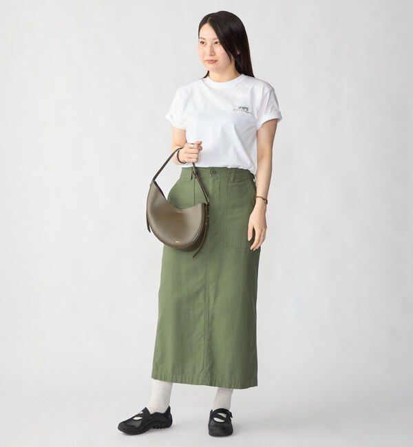 SHIPS「【WEB限定】SHIPS: STYLISH STANDARD ロゴ 刺繍 Tシャツ」|Tシャツ・カットソー|