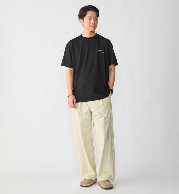 SHIPS「【WEB限定】SHIPS: STYLISH STANDARD ロゴ 刺繍 Tシャツ」|Tシャツ・カットソー|