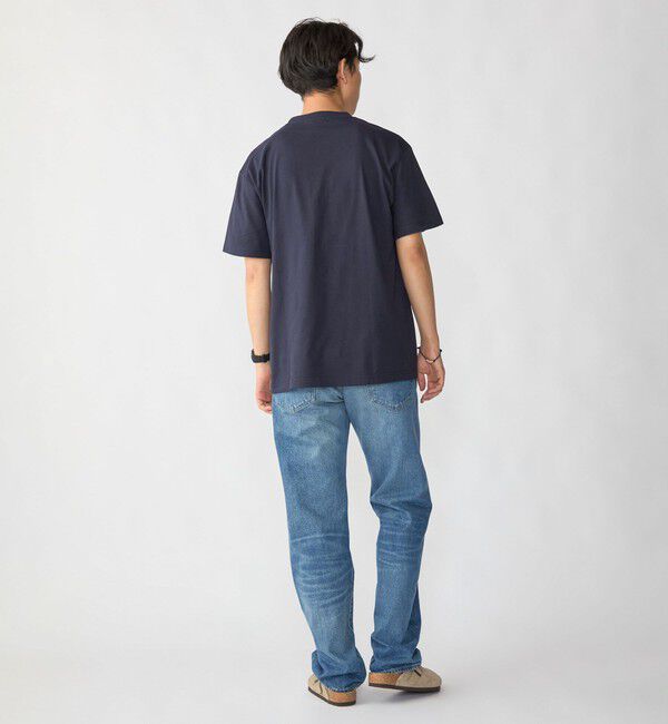 SHIPS「【WEB限定】SHIPS: STYLISH STANDARD ロゴ 刺繍 Tシャツ」|Tシャツ・カットソー|