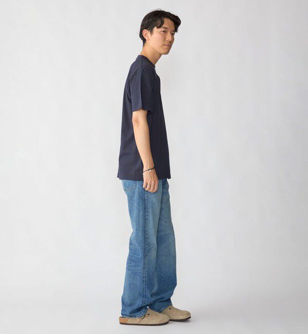 SHIPS「【WEB限定】SHIPS: STYLISH STANDARD ロゴ 刺繍 Tシャツ」|Tシャツ・カットソー|