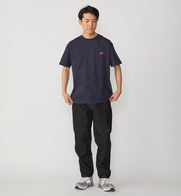 SHIPS「【WEB限定】SHIPS: STYLISH STANDARD ロゴ 刺繍 Tシャツ」|Tシャツ・カットソー|