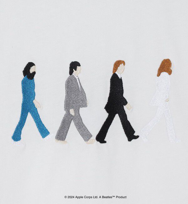 SHIPS「【WEB限定】SHIPS: THE BEATLES エンブロイダリー Tシャツ」|Tシャツ・カットソー|