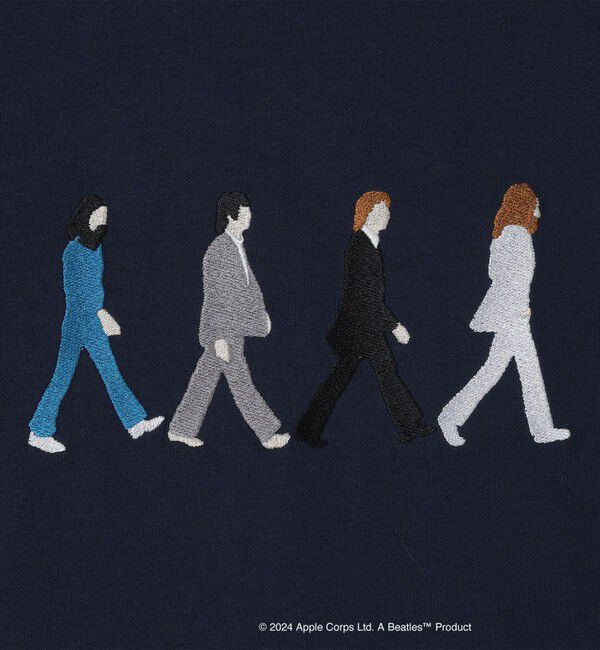 SHIPS「【WEB限定】SHIPS: THE BEATLES エンブロイダリー Tシャツ」|Tシャツ・カットソー|