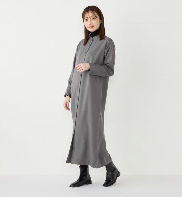 SHIPS Colors 「SHIPS Colors:〈洗濯機可能〉ビスチェ セット シャツ ワンピース」|ワンピース|