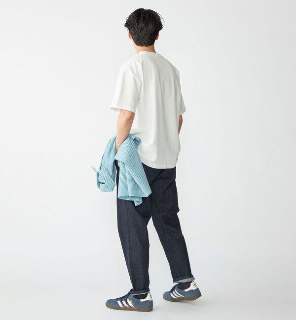 SHIPS「【WEB限定】SHIPS: メランジ カノコ クルーネック Tシャツ (半袖)」|Tシャツ・カットソー|