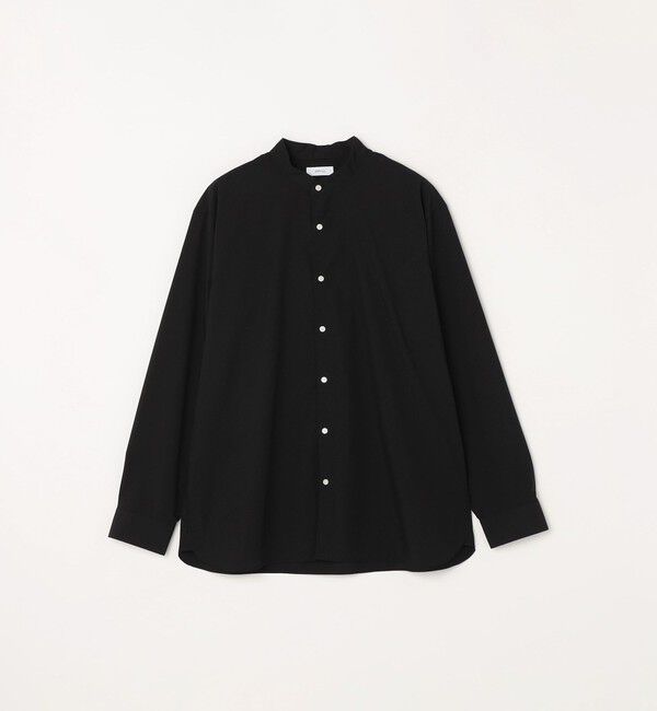SHIPS any「SHIPS any: LIM BLESS ソリッド / ストライプ バンドカラー シャツ 26AW◆」|シャツ・ブラウス|