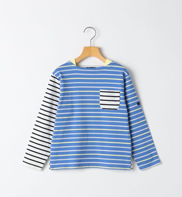 SHIPS KIDS「SHIPS KIDS:100～130cm /ボーダー ロングスリーブTシャツ」|Tシャツ・カットソー|
