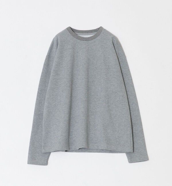 SHIPS「City Ambient Products: ソフト テンジク ロングスリーブ」|Tシャツ・カットソー|グレー