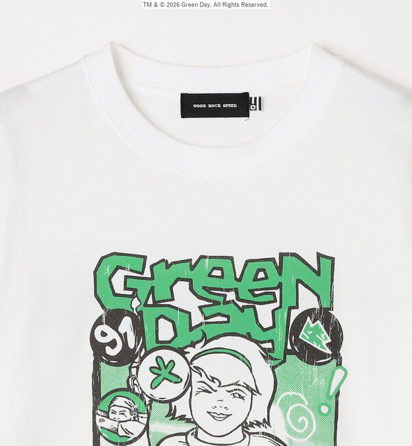 SHIPS any「GOOD ROCK SPEED: ミュージック グラフィック プリント バンド Tシャツ 26SS◇」|Tシャツ・カットソー|