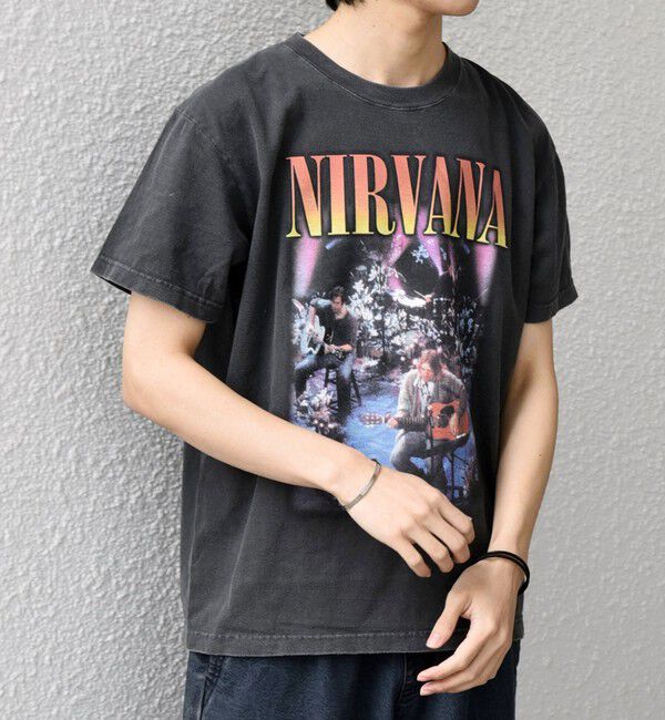 SHIPS any「GOOD ROCK SPEED: ミュージック グラフィック プリント バンド Tシャツ 26SS◇」|Tシャツ・カットソー|