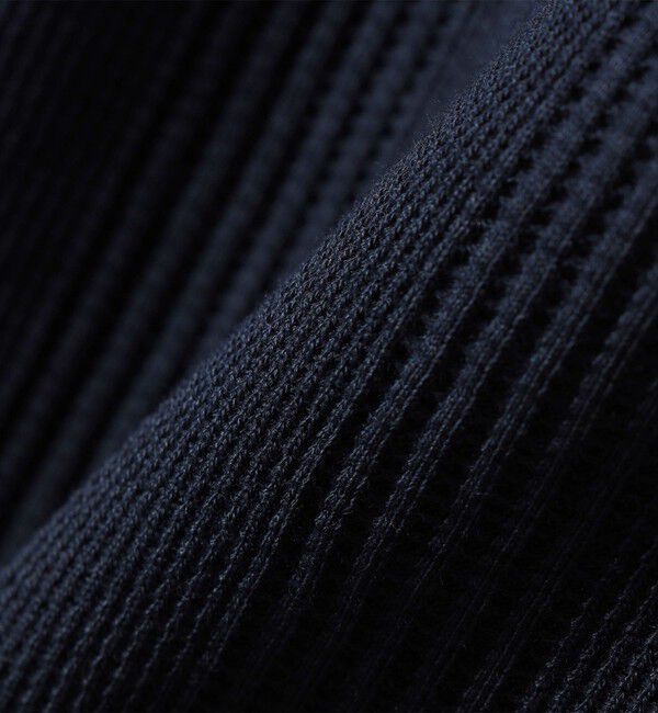 SHIPS Colors 「《追加・新色予約》SHIPS Colors:〈手洗い可能〉変形ワッフル Vネック プルオーバー◆」|Tシャツ・カットソー|