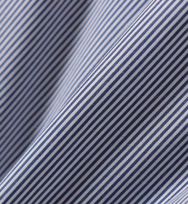 SHIPS for women「SHIPS Primary Navy Label:〈手洗い可能〉綿 ナイロン ストライプ パンツ」|その他|