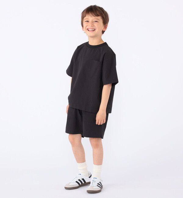 SHIPS KIDS「【SHIPS KIDS別注】ARCH&LINE:100～130cm / 〈家族おそろい〉SOLOTEX (R) Tシャツ」|Tシャツ・カットソー|