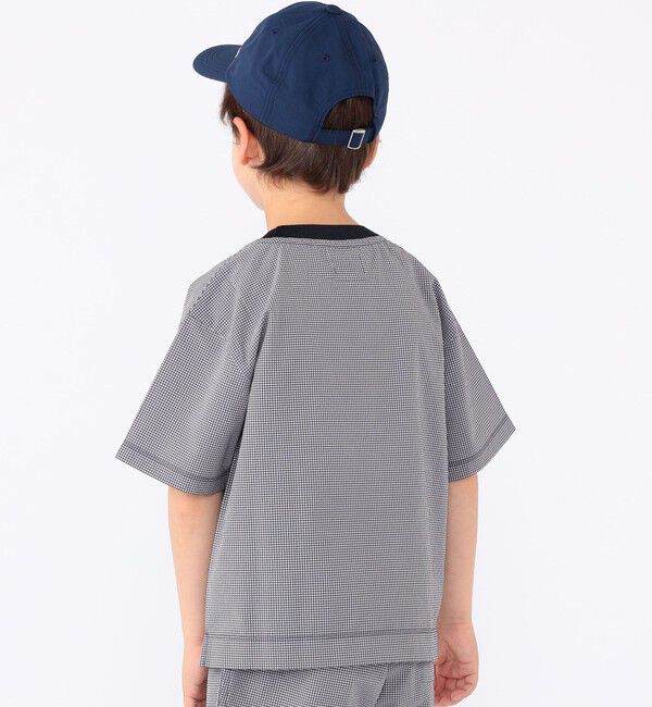 SHIPS KIDS「【SHIPS KIDS別注】ARCH&LINE:100～130cm / 〈家族おそろい〉SOLOTEX (R) Tシャツ」|Tシャツ・カットソー|