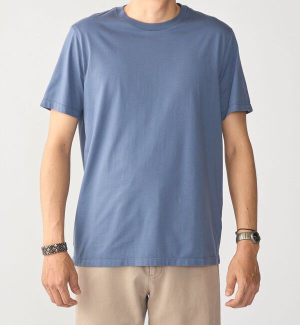 SHIPS「SHIPS:〈MADE IN JAPAN〉スタンダード クルーネック Tシャツ」|Tシャツ・カットソー|