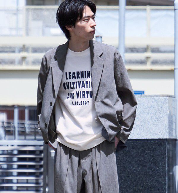 SHIPS「SHIPS:〈セットアップ対応/ 撥水〉Comfy Line DRYAIR ジャケット」|テーラードジャケット|グレー
