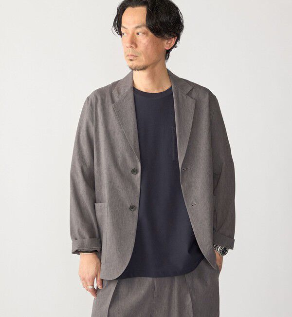 SHIPS「SHIPS:〈セットアップ対応/ 撥水〉Comfy Line DRYAIR ジャケット」|テーラードジャケット|