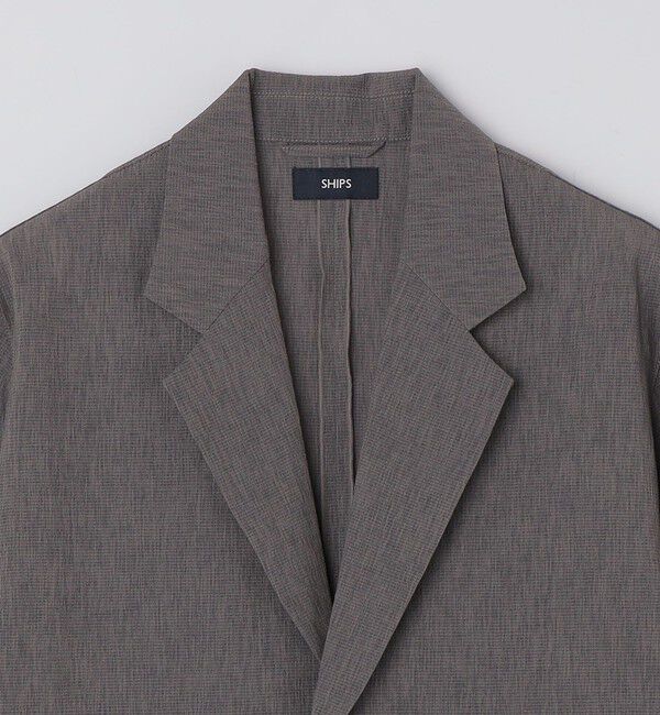 SHIPS「SHIPS:〈セットアップ対応/ 撥水〉Comfy Line DRYAIR ジャケット」|テーラードジャケット|