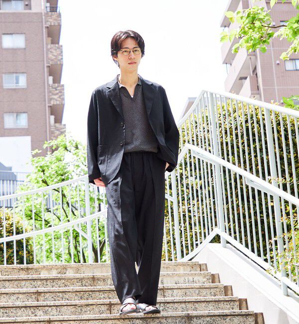 SHIPS「SHIPS:〈セットアップ対応/ 撥水〉Comfy Line DRYAIR ジャケット」|テーラードジャケット|