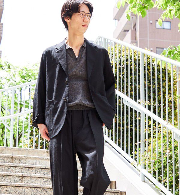 SHIPS「SHIPS:〈セットアップ対応/ 撥水〉Comfy Line DRYAIR ジャケット」|テーラードジャケット|
