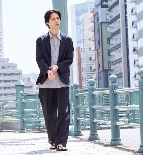 SHIPS「SHIPS:〈セットアップ対応/ 撥水〉Comfy Line DRYAIR ジャケット」|テーラードジャケット|