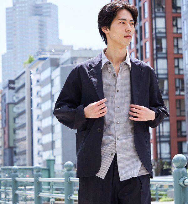 SHIPS「SHIPS:〈セットアップ対応/ 撥水〉Comfy Line DRYAIR ジャケット」|テーラードジャケット|