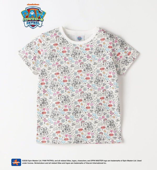 SHIPS Colors 「SHIPS Colors:80～110cm / パウ・パトロール プリント Tシャツ◇」|Tシャツ・カットソー|ライトホワイト