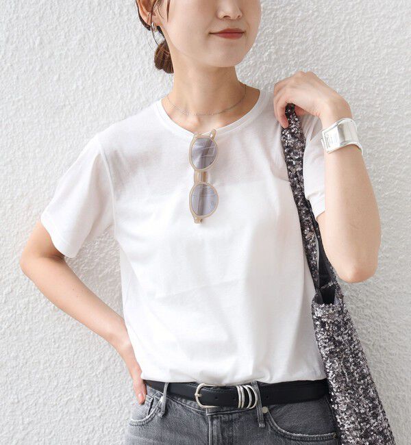 SHIPS for women「シアー ショート スリーブ TEE」|Tシャツ・カットソー|