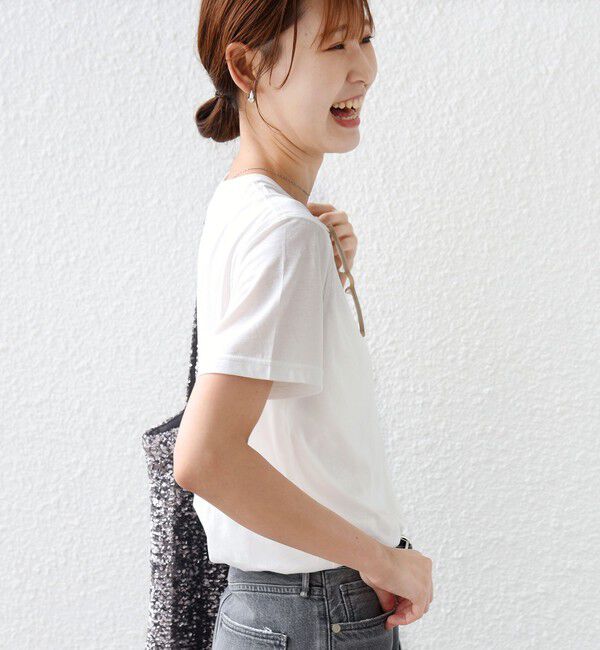 SHIPS for women「シアー ショート スリーブ TEE」|Tシャツ・カットソー|