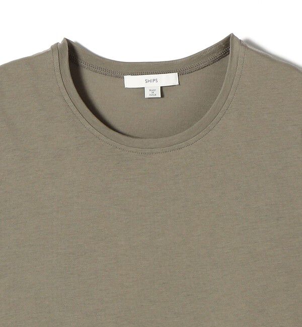 SHIPS for women「シアー ショート スリーブ TEE」|Tシャツ・カットソー|