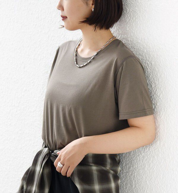 SHIPS for women「シアー ショート スリーブ TEE」|Tシャツ・カットソー|