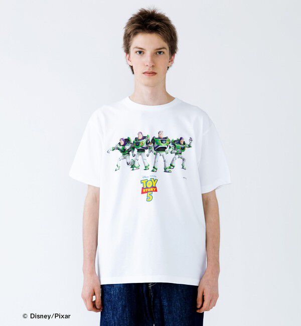 SHIPS「【City Ambient Products別注】: TOY STORY 5『トイ・ストーリー5』Tシャツ」|Tシャツ・カットソー|ホワイト