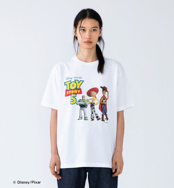 SHIPS「【City Ambient Products別注】: TOY STORY 5『トイ・ストーリー5』Tシャツ」|Tシャツ・カットソー|ホワイト系