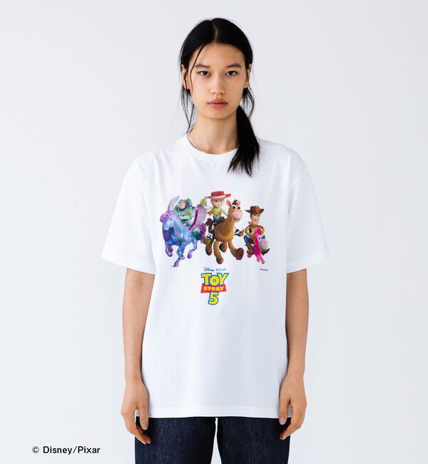SHIPS「【City Ambient Products別注】: TOY STORY 5『トイ・ストーリー5』Tシャツ」|Tシャツ・カットソー|ストーン