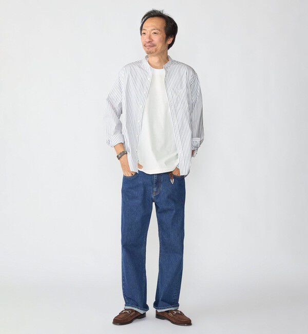 SHIPS「【WEB限定】〈選べる2シルエット展開〉SHIPS: JAPAN セルビッチ 2シルエット デニム」|デニム|