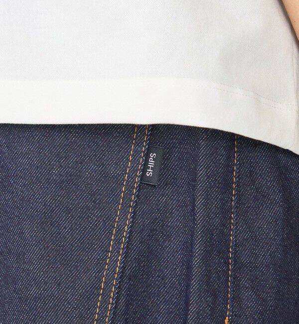SHIPS「【WEB限定】〈選べる2シルエット展開〉SHIPS: JAPAN セルビッチ 2シルエット デニム」|デニム|