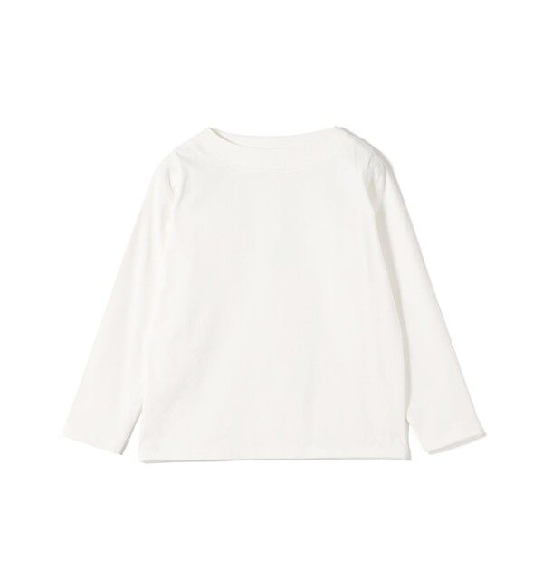 SHIPS for women「《予約》【WEB限定】〈ネックが選べる〉オーガニックコットン バリエーション ネック ロングスリーブ TEE」|Tシャツ・カットソー|