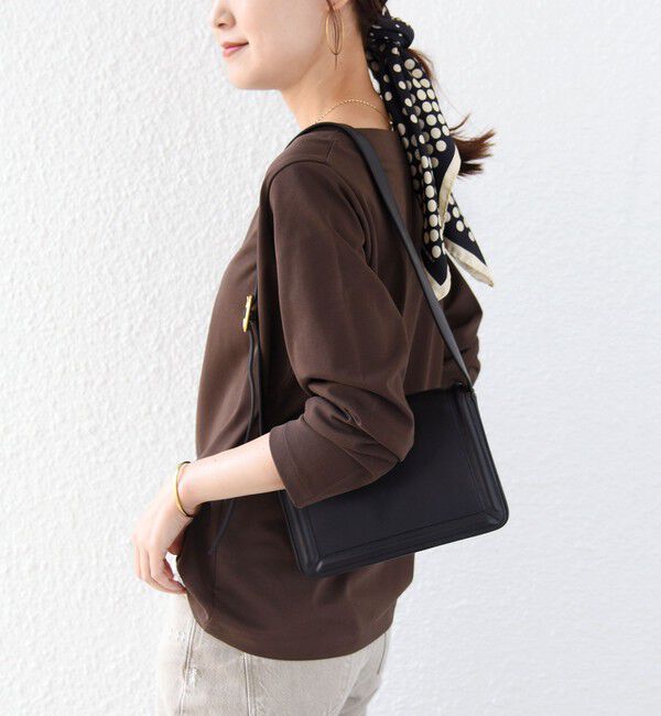 SHIPS for women「《予約》【WEB限定】〈ネックが選べる〉オーガニックコットン バリエーション ネック ロングスリーブ TEE」|Tシャツ・カットソー|