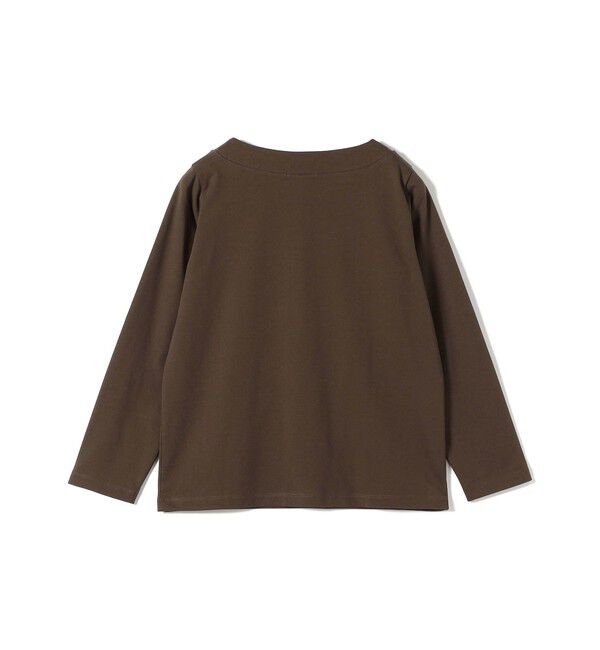 SHIPS for women「《予約》【WEB限定】〈ネックが選べる〉オーガニックコットン バリエーション ネック ロングスリーブ TEE」|Tシャツ・カットソー|