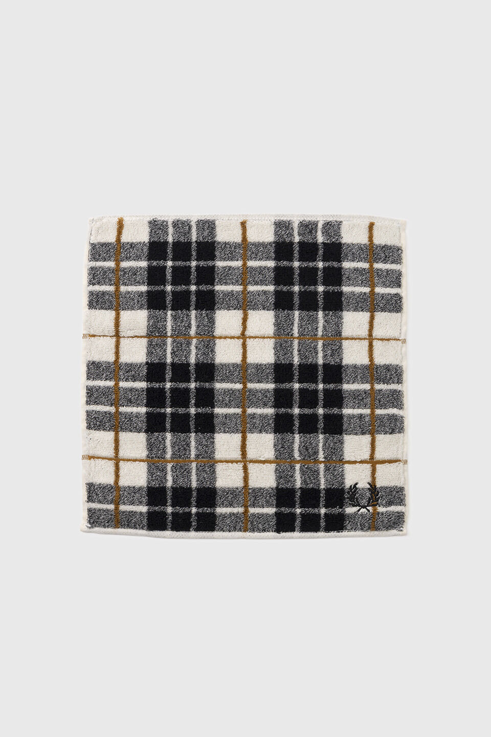 FRED PERRY 「FRED PERRY／TARTAN TOWEL HANDKERCHIEF／タータンタオルハンカチ」|ハンカチ|ECRU