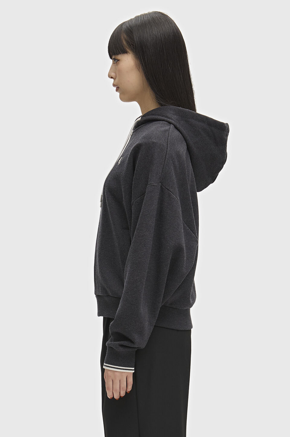 FRED PERRY 「FRED PERRY／Hooded Zip-Through Sweatshirt／フード付きジップスルースウェット」|パーカー|