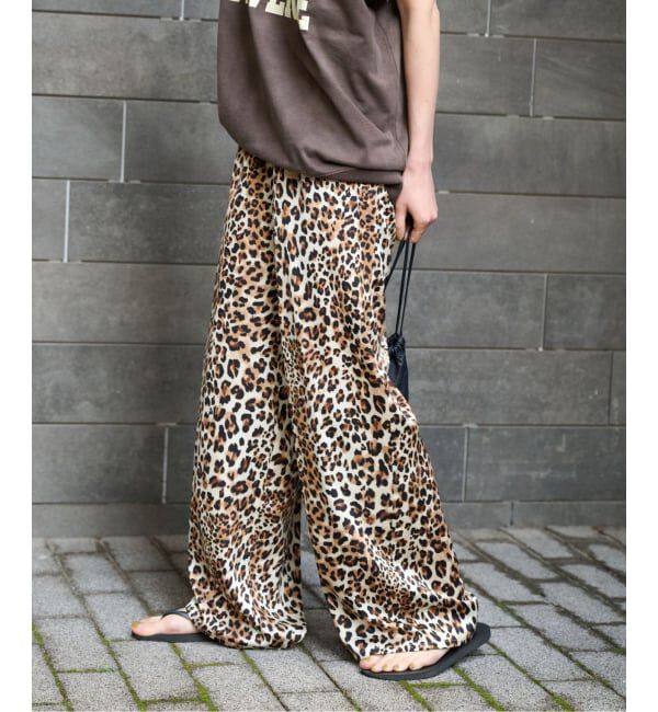 OUTDOOR PRODUCTS Usual Things「追加2 レオパードパンツ」|スラックス|
