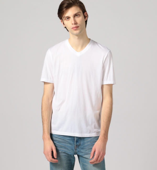 JAMES PERSE「リュクス ジャージーVネックTシャツ MELJ3248」|Tシャツ・カットソー|