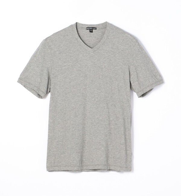 JAMES PERSE「リュクス ジャージーVネックTシャツ MELJ3248」|Tシャツ・カットソー|14 グレー系