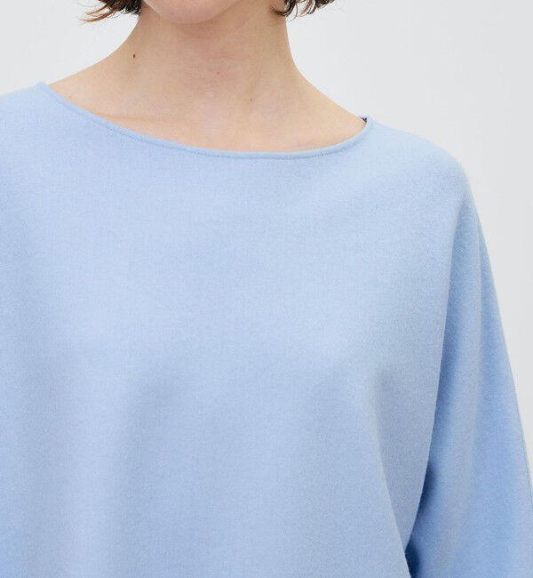 DES PRES「【一部WEB先行予約】ニットコンビネーション ボートネックプルオーバー」|Tシャツ・カットソー|
