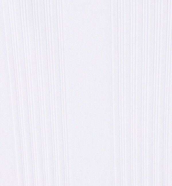 GALERIE VIE「コットンランダムリブ クルーネックプルオーバー」|Tシャツ・カットソー|