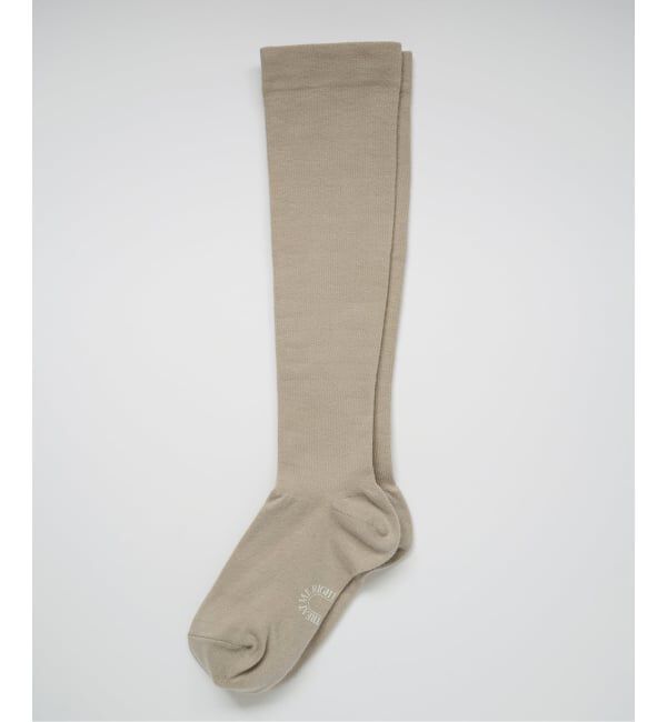 EMILYWEEK「【TREAT ME RIGHT/トリートミーライト】 COTTON COMPRESSION SOCKS」|ソックス|ベージュ