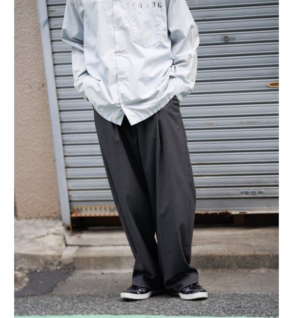 JOINT WORKS「フロントジップスラックス / J Front Zip Slacks」|スラックス|