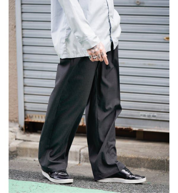 JOINT WORKS「フロントジップスラックス / J Front Zip Slacks」|スラックス|